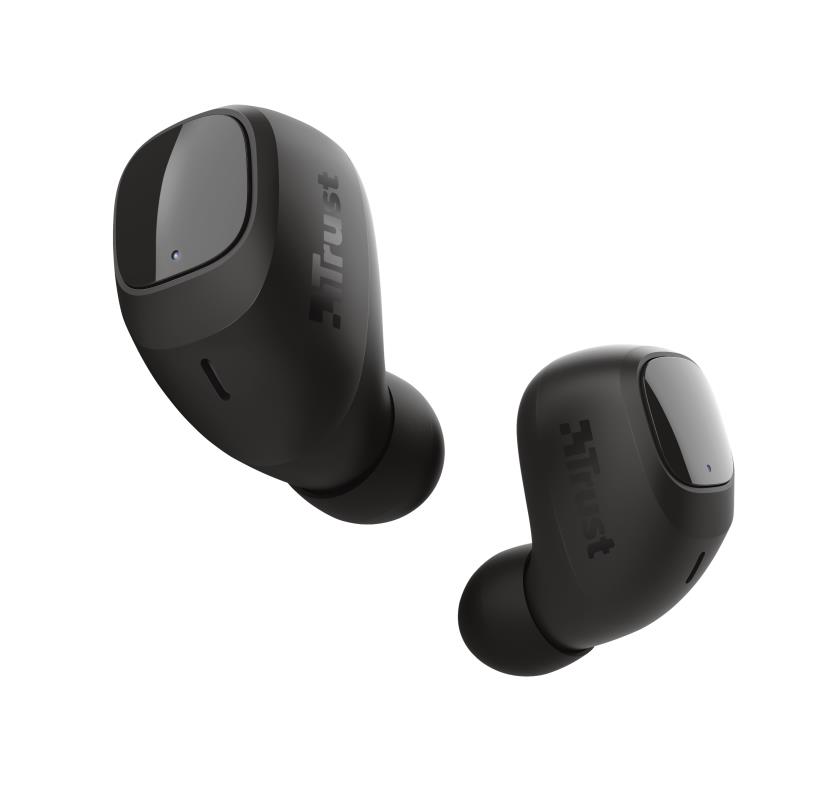 Trust Nika Compact Headset True Wireless Stereo (TWS) In-ear Calls/Music Bluetooth Black