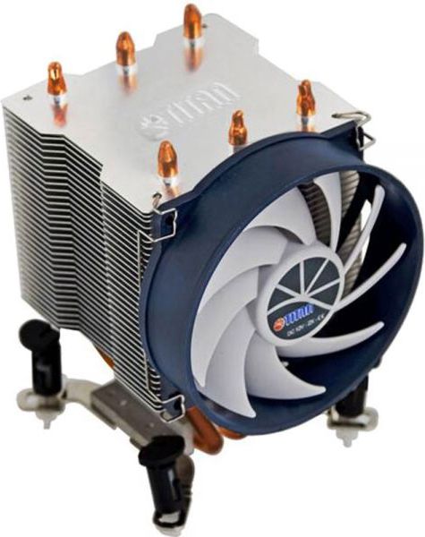 Chlodzenie CPU Titan 33842L procesora dzesētājs, ventilators