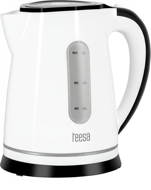 CORDLES ELECTRIC KETTLE  TEESA 1,8L WHITE Elektriskā Tējkanna