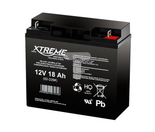 XTREME Rechargeable battery 12V 18Ah UPS aksesuāri