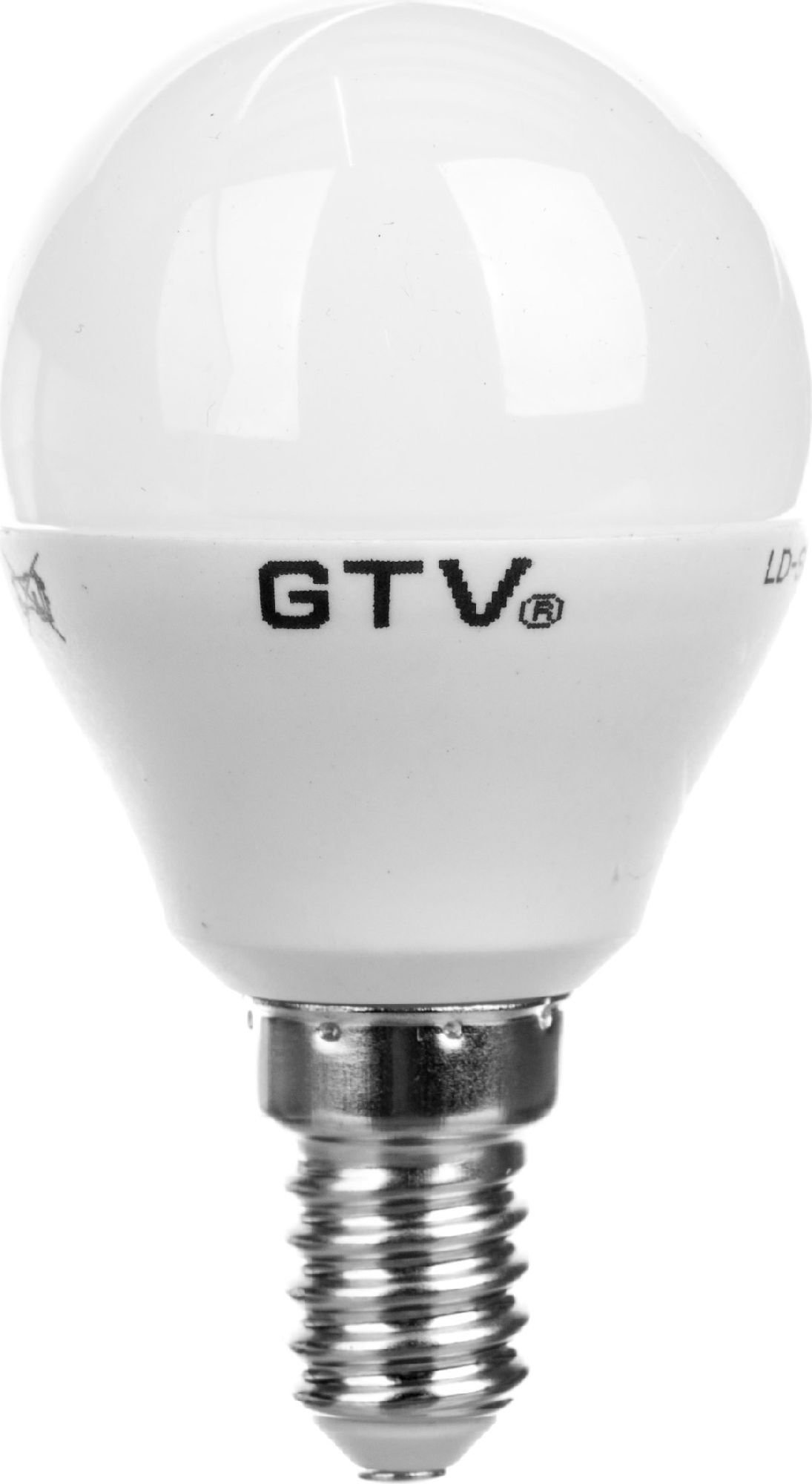 GTV Zarowka LED SMD 2835 cieply bialy E14 3W 220-240V AC 200lm (LD-SMGB45B-30) LD-SMGB45B-30 (5901867120410) apgaismes ķermenis