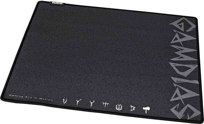 Gamdias Mouse Mat,  GMM1510, The Unique honeycomb fabrics provide uniformly vertical and horizontal movement resistance. Size: 430 x 350 x 4 peles paliknis