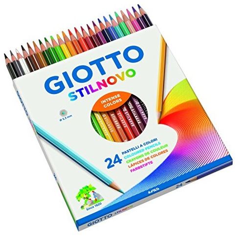 Giotto Stilnovo Intense Crayons 24 colors (273988)