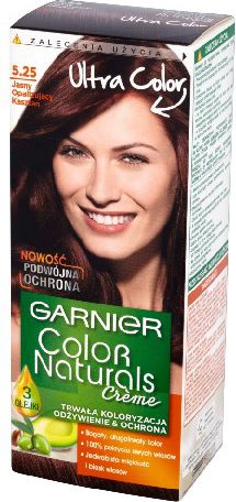 Garnier Color Naturals Krem koloryzujacy nr 5.25 Jasny Opalizujacy Kasztan 0339111 (3600541091870)