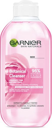 Garnier Skin Naturals Botanical Rose Water Tonik lagodzacy 200m 0358208 (3600542050913) kosmētikas noņēmējs
