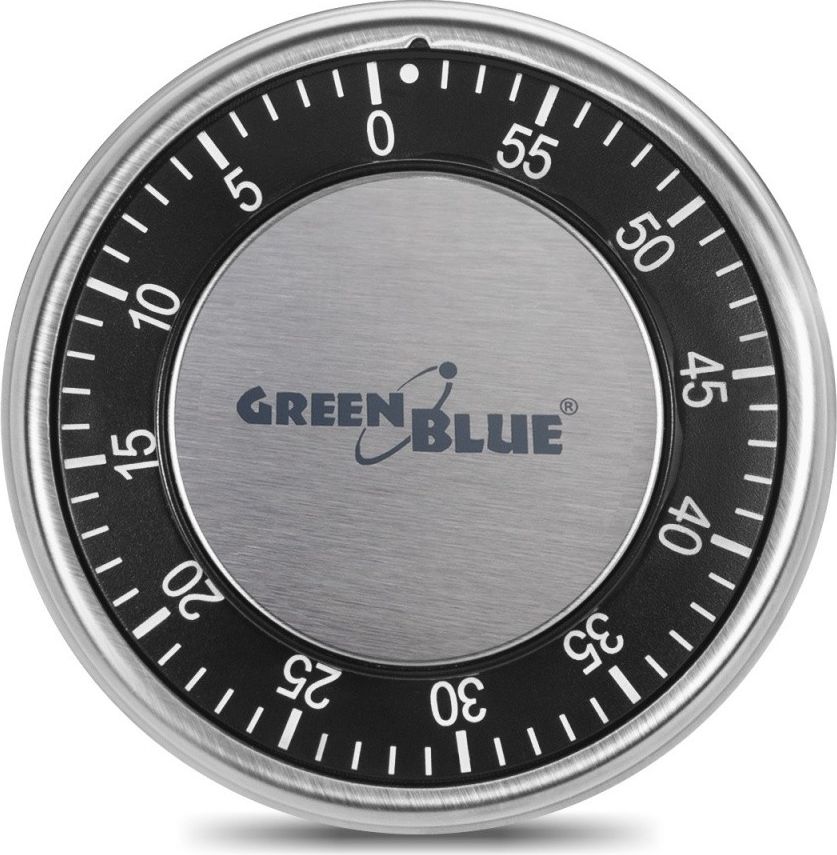 GreenBlue mechanical timer silver (GB152) Virtuves piederumi