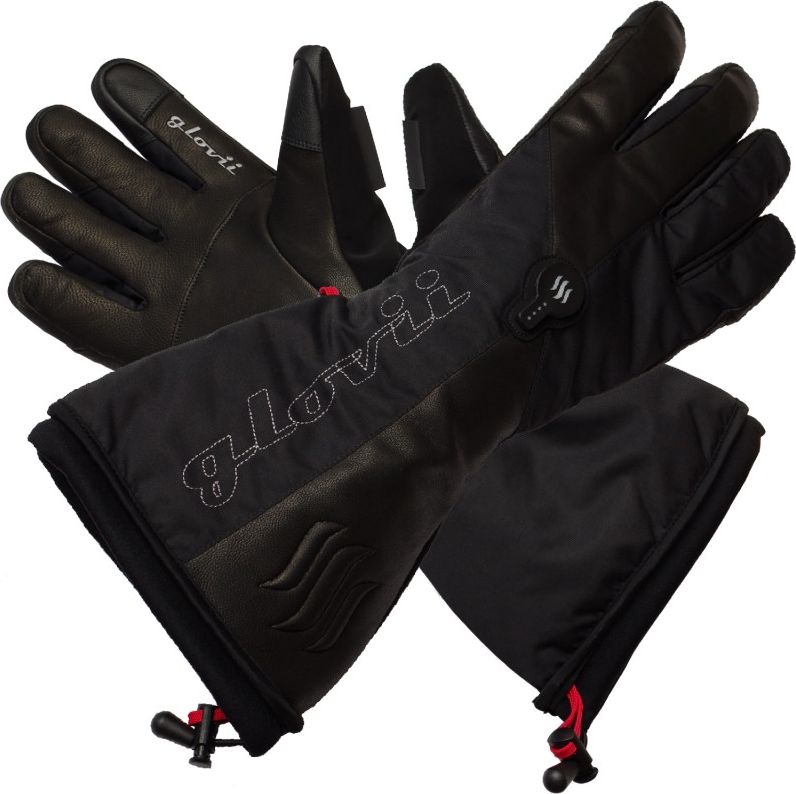 Glovii - Heated ski gloves black M cimdi