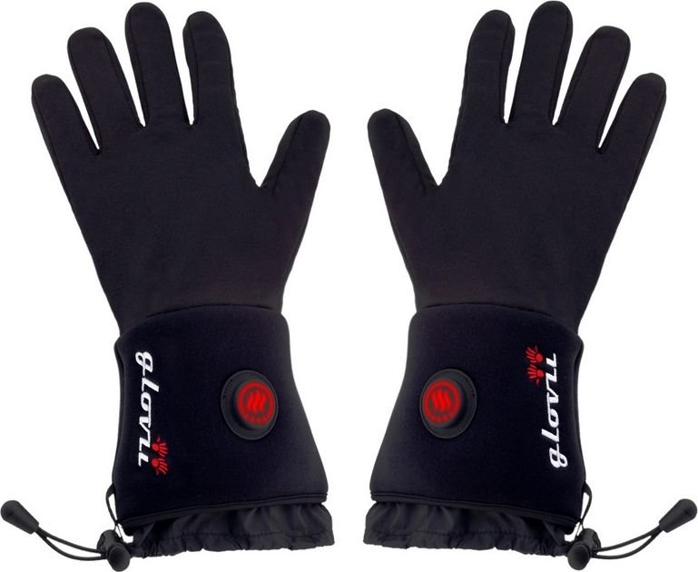Heated glove- glovii black XXS-XS cimdi