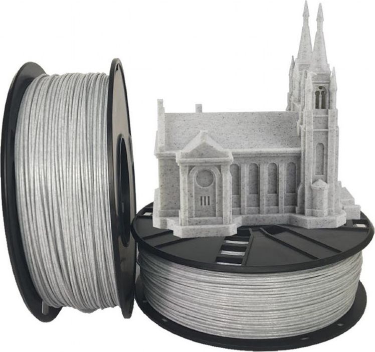 Filament Gembird PLA ''Marmur''| 1,75mm | 1kg 3D printēšanas materiāls