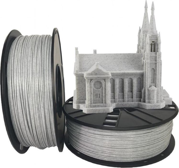 Gembird PLA Marble Filament 1.75 mm 1 kg 3D printēšanas materiāls