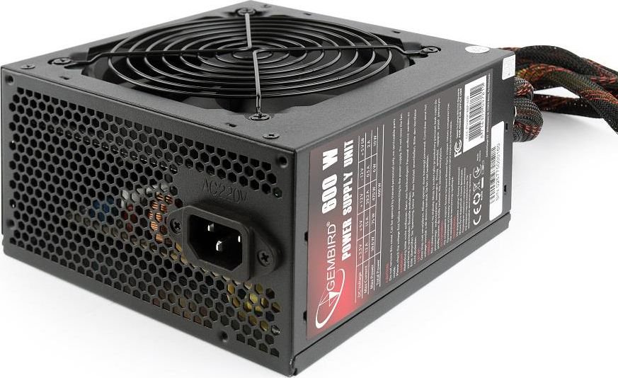 !PSU      BlackBoxPower  600W/PFC/12cm/ATX/BTX Barošanas bloks, PSU