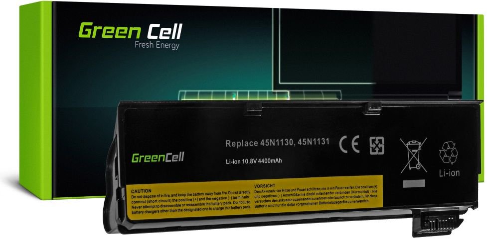 Green Cell Laptop Battery for Lenovo ThinkPad L450 T440 T450 X240 X250 akumulators, baterija portatīvajiem datoriem