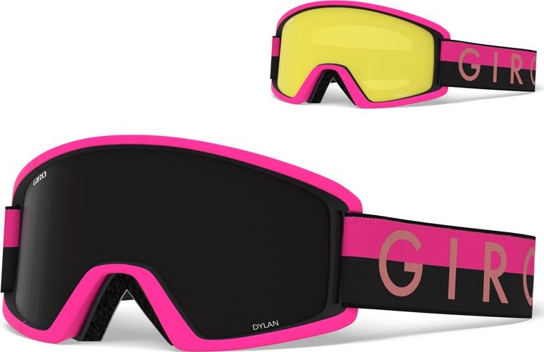 Giro Gogle DYLAN BLACK PINK THROWBACK rozowe (GR-7094554) GR-7094554 (768686144721) Sporta aksesuāri