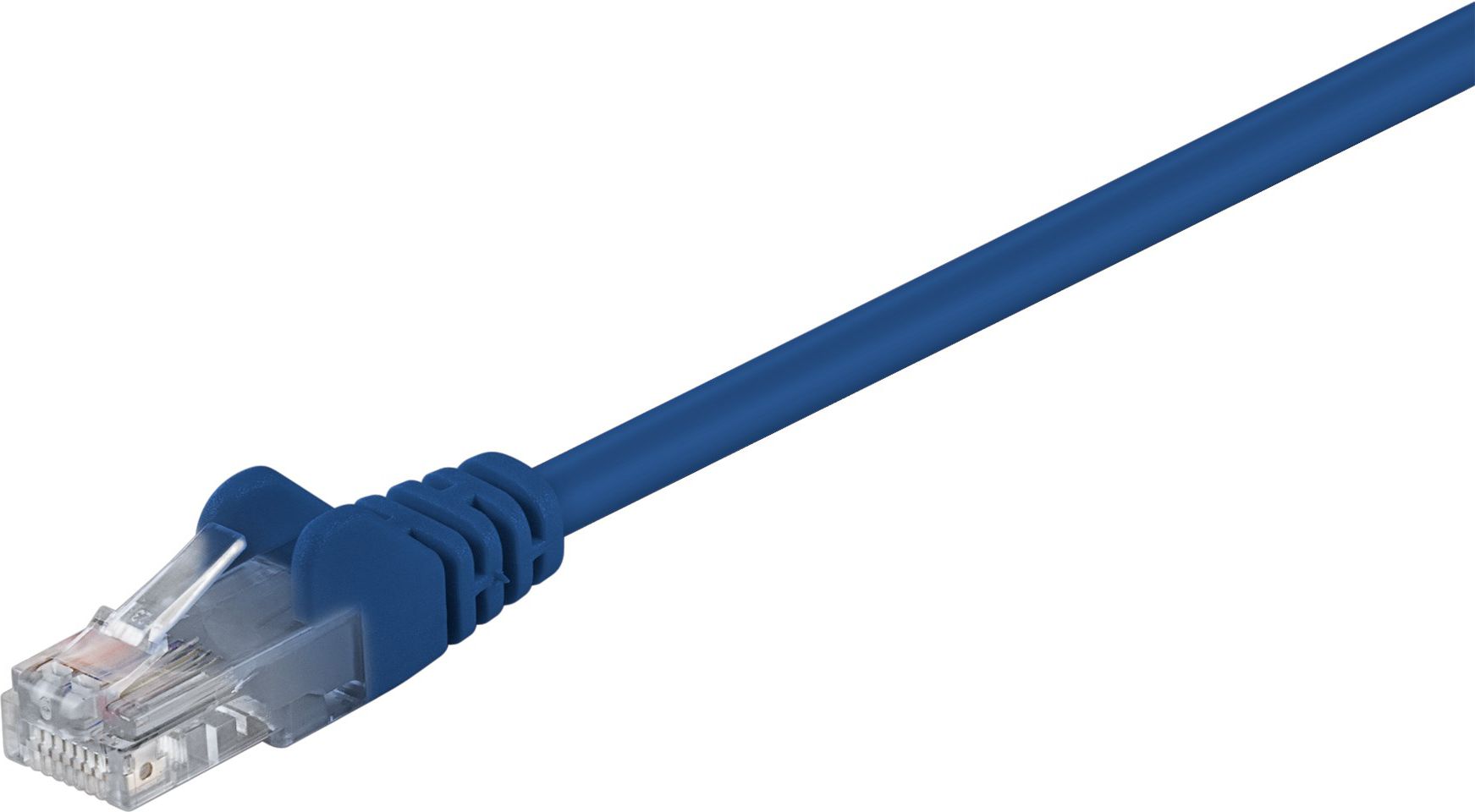 Goobay 68365 CAT 5e patch cable, U/UTP, blue, 3 m 4040849683657 tīkla iekārta
