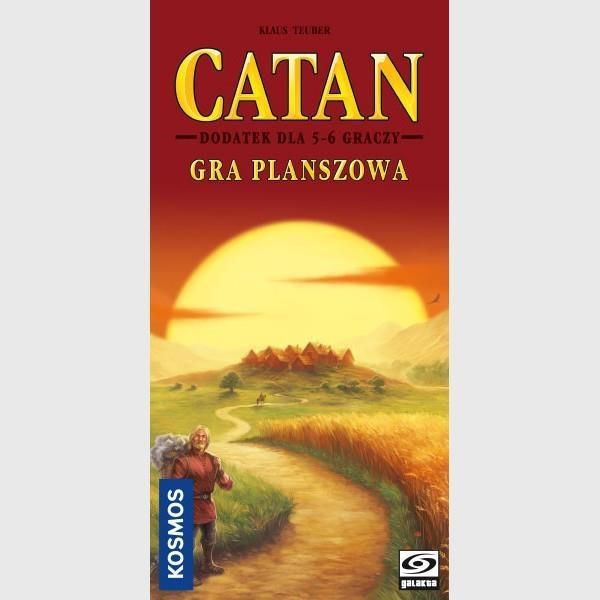 Galakta Game Expansion Catan Expansion for 5/6 players (poļu valodā) galda spēle