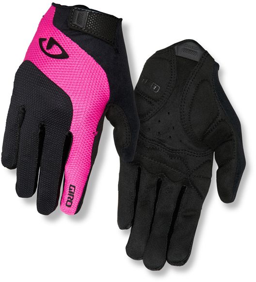 Giro Rekawiczki rowerowe Tessa Gel LF black bright pink r. M (GR-7085723) GR-7085723 (768686082061) cimdi