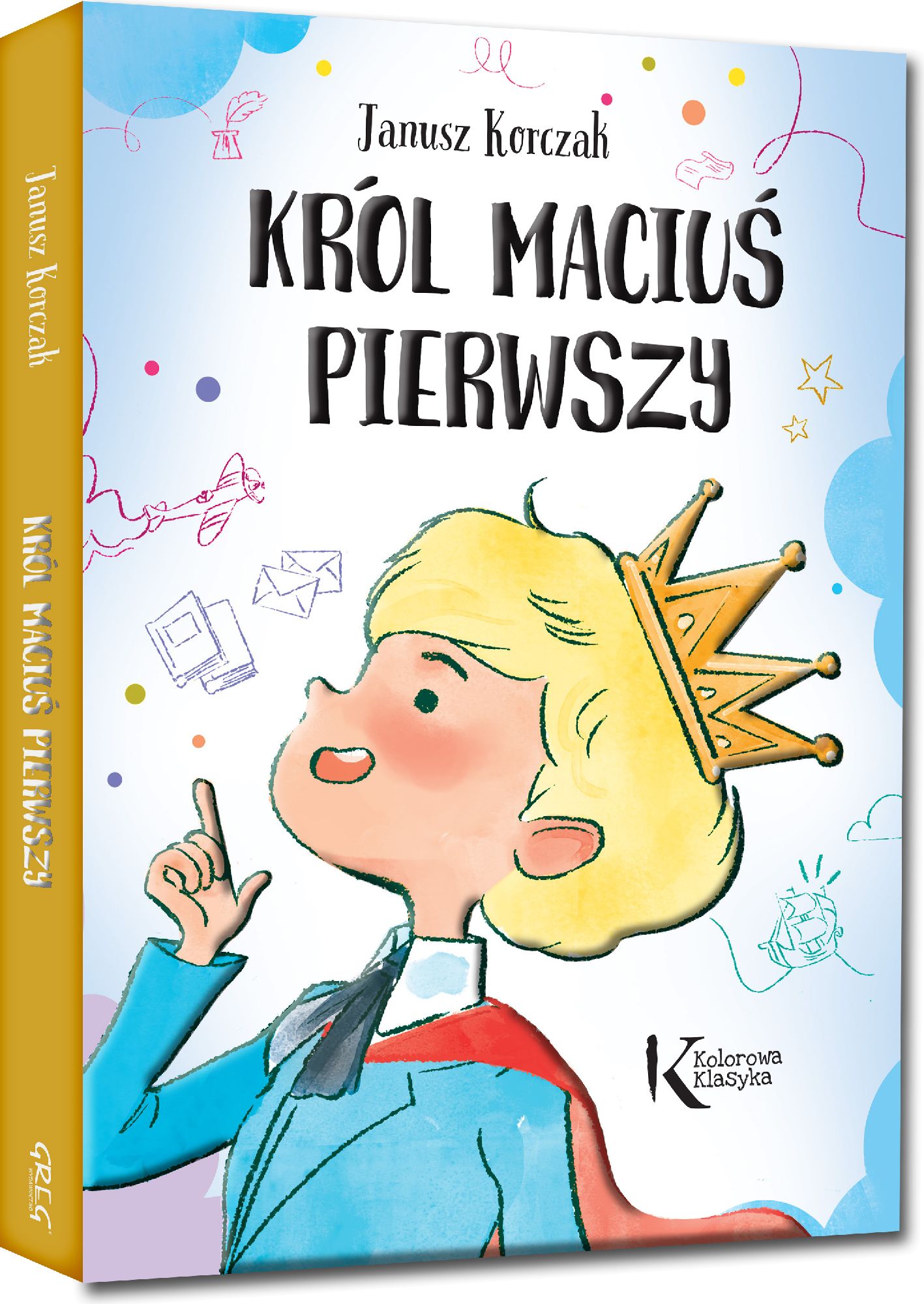 Krol Macius Pierwszy kolor TW 285335 (9788375178593) Literatūra