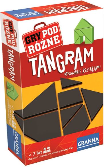 Granna GRANNA Gra Tangram podrozna - 00212 00212 (5900221002126) galda spēle