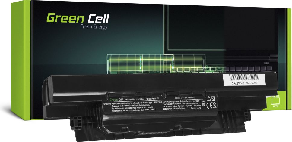 Bateria Green Cell A32N1331 Asus (AS103) AS103 (5902719429811) akumulators, baterija portatīvajiem datoriem