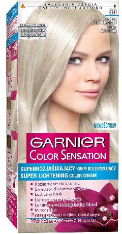 Garnier Color Sensation Krem koloryzujacy S 9 Srebrny Popielaty Blond 0354285 (3600541914049)