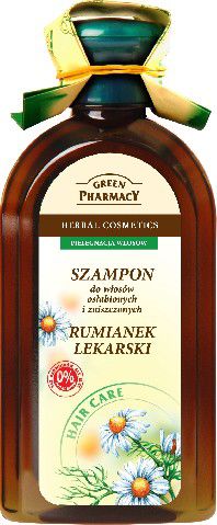Green Pharmacy Szampon do wlosow zniszczonych Rumianek 350 ml 810278 (5904567050278) Matu šampūns
