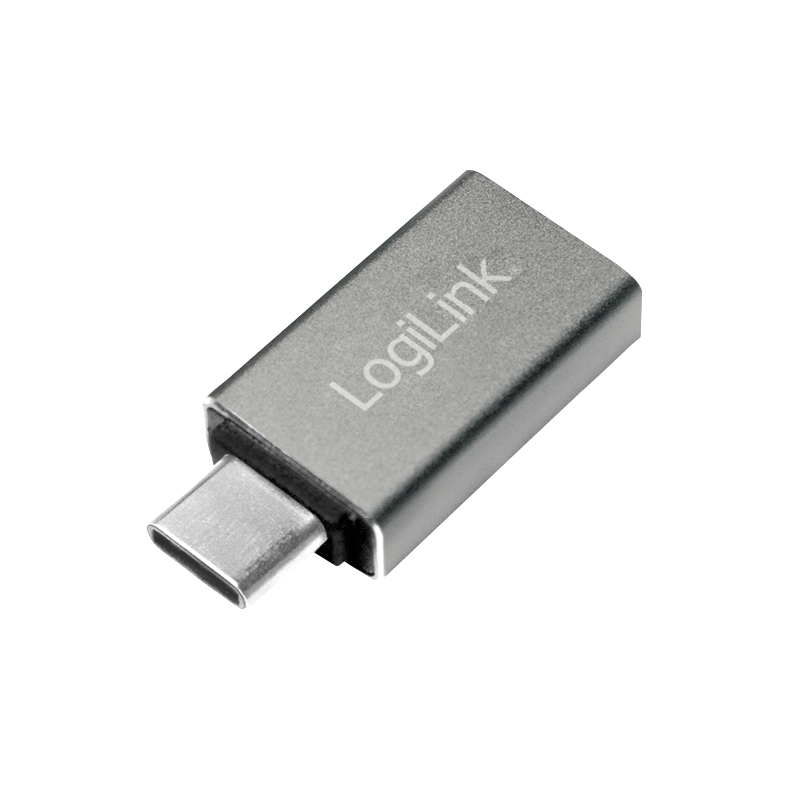 LOGILINK - USB-C adapter to USB 3.0 female, silver