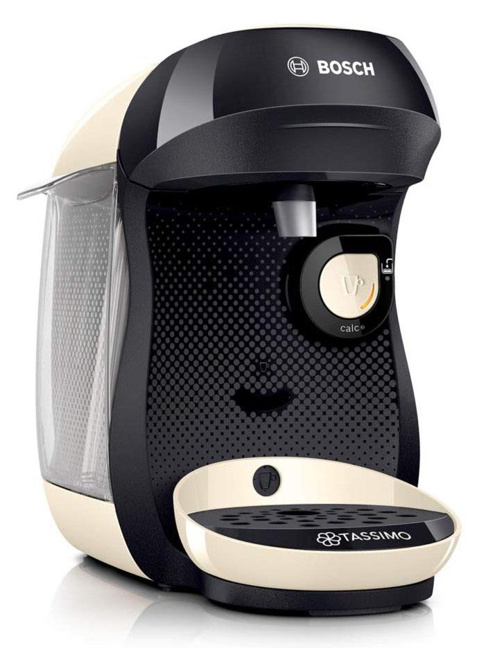 Bosch Tassimo TAS1007 Happy, capsule machine (black / cream) Kafijas automāts