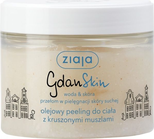 Ziaja GdanSkin olejowy peeling do ciala z kruszonymi muszlami 300ml 5901887042877 (5901887042877) kosmētika ķermenim