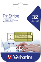 Verbatim Store n Go Pinstripe USB 2.0 Eucalyptus Green    32GB USB Flash atmiņa