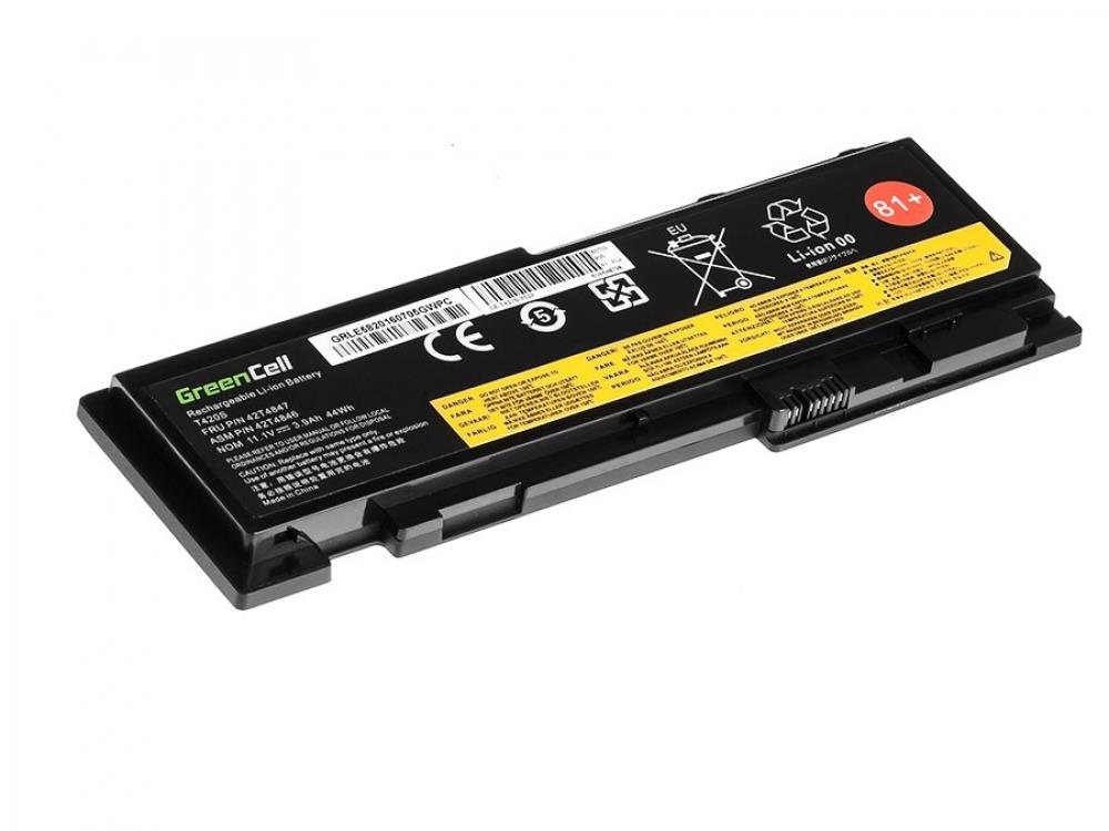 Green Cell Battery for Lenovo ThinkPad T420s T420si / 14,4V 3600mAh akumulators, baterija portatīvajiem datoriem