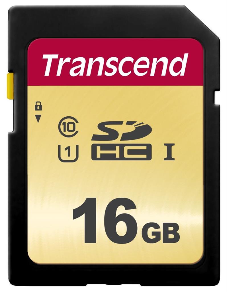 Transcend SDHC 500S         16GB Class 10 UHS-I U3 V30 atmiņas karte