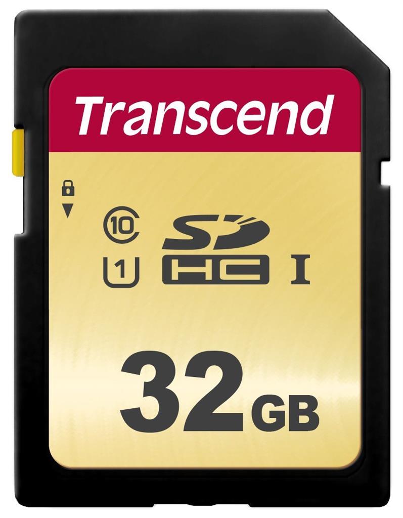 Transcend SDHC 500S         32GB Class 10 UHS-I U3 V30 atmiņas karte