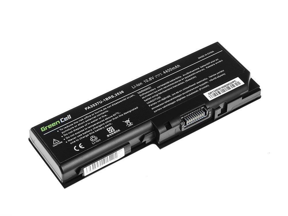 Green Cell Battery for Toshiba Satellite L350 P200 PA3536U-1BRS / 11,1V 4400mAh akumulators, baterija portatīvajiem datoriem