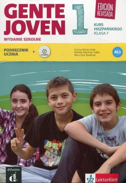 Gente Joven 1 podrecznik (kl.VII) LEKTORKLETT 249283 (9788380634282) Literatūra