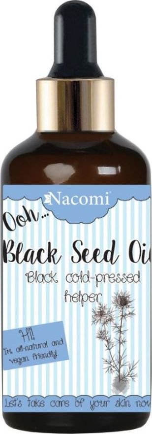 Nacomi Black Seed Oil olej z nasion czarnuszki z pipeta 50ml 5902539701449 (5902539701449) kosmētika ķermenim