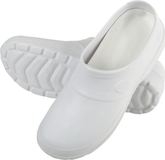 Chodaki Typu Clogs Biale Amaro rozmiar 40 (F3080140) F3080140 (5903755138385) darba apavi