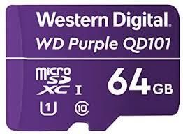 WD Purple 64GB SC QD101 microSD atmiņas karte