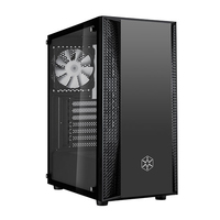 Silverstone Fara B1 Midi-Tower, ARGB, Tempered Glass - schwarz Datora korpuss