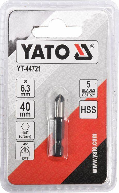 Yato COUNTER FOR METAL 6,3mm HEX YT-44721