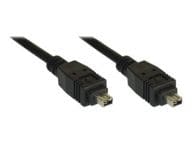 InLine FireWire Kabel, IEEE1394 4pol St/St - 3m kabelis datoram