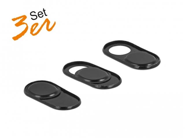 DELOCK Webcam Cover Laptop Tablet 3pack aksesuārs portatīvajiem datoriem