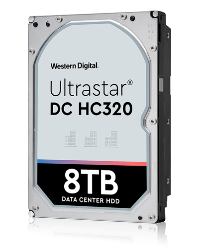 HGST ULTRASTAR  8TB 3,5 7,2K SAS  New Retail cietais disks