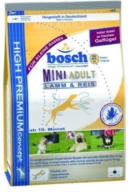 Bosch Tiernahrung Adult Mini Jagniecina & Ryz - 3 kg barība suņiem