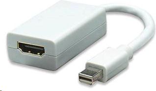 Adapter AV PremiumCord MiniDisplayPort na HDMI Bialy (kportadm01)