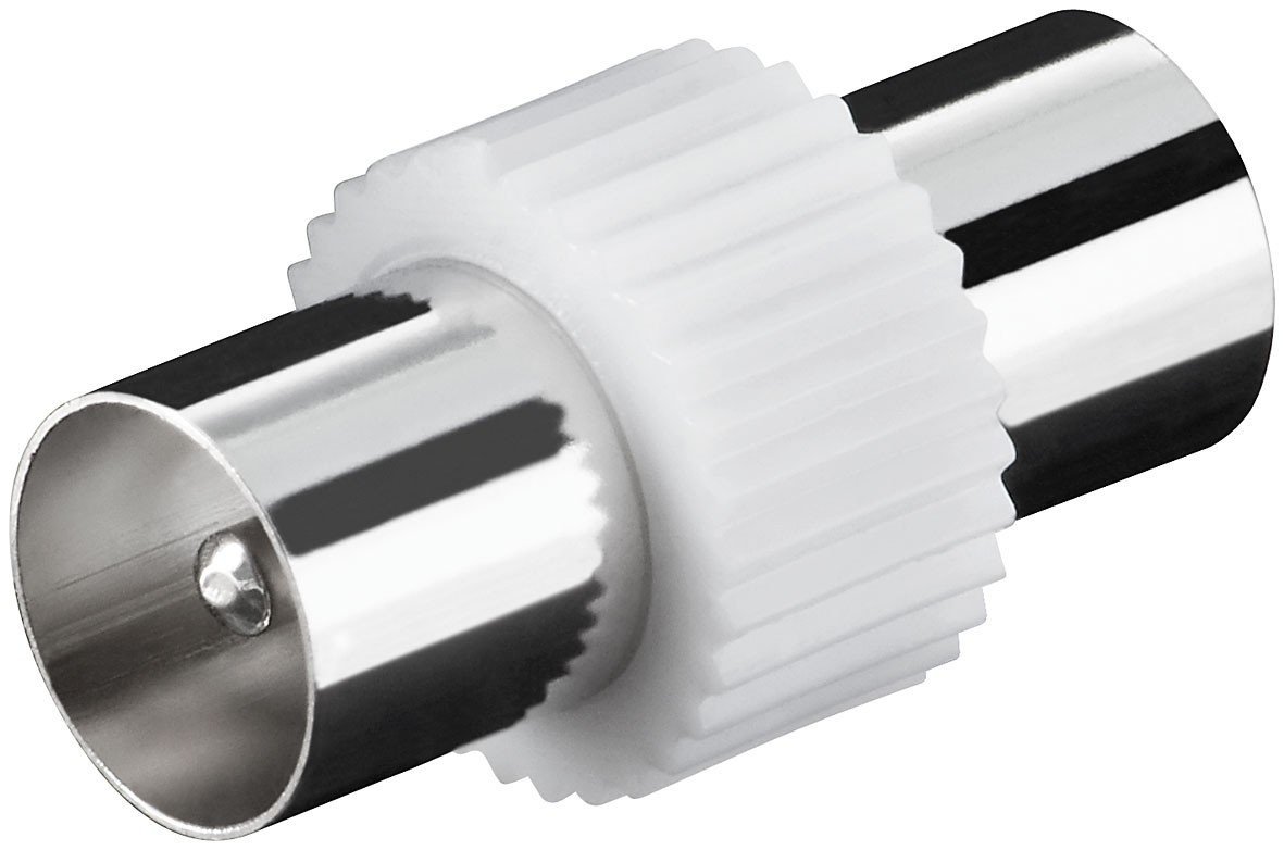 goobay Koaxial Adapter Plug-Plug