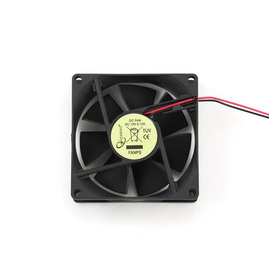 PC case fan Gembird, 80x80x25mm ventilators