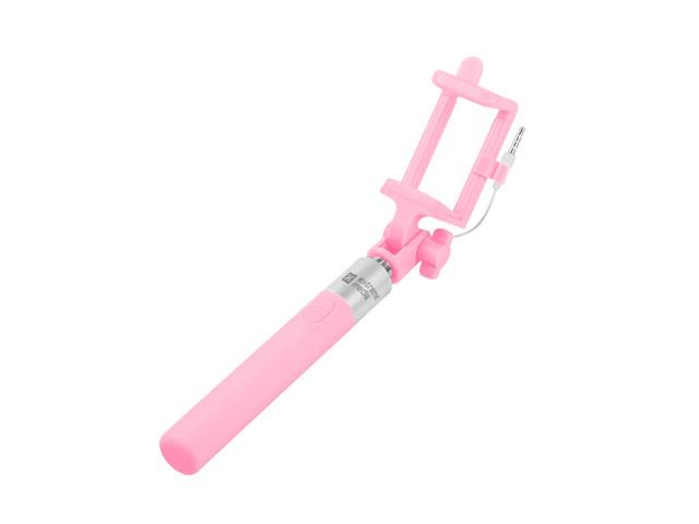 Selfie stick Monopod    wired pink Selfie Stick