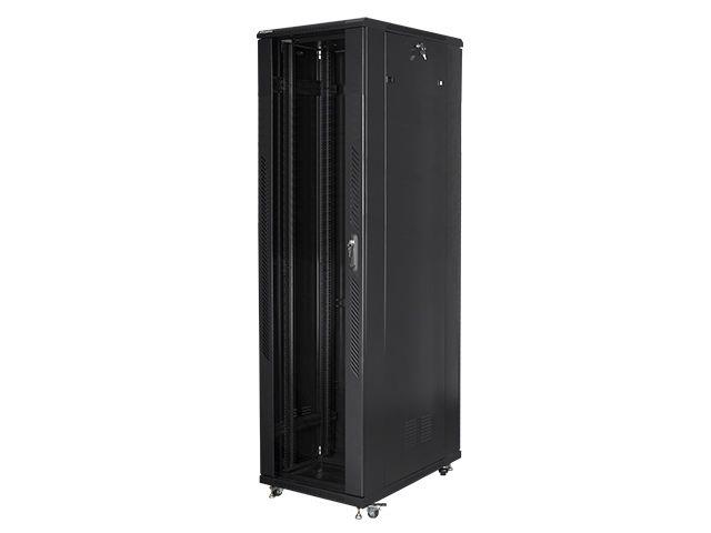 Lanberg free-standing rack 19'' demounted flat pack 47U/800x1000mm black Serveru aksesuāri