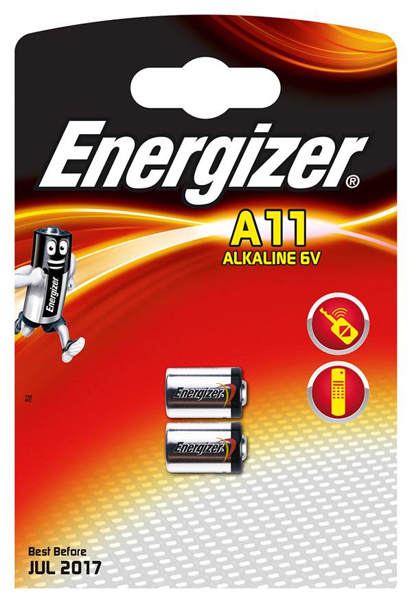 Special battery, ENERGIZER, E11A, 6V, 2 pcs