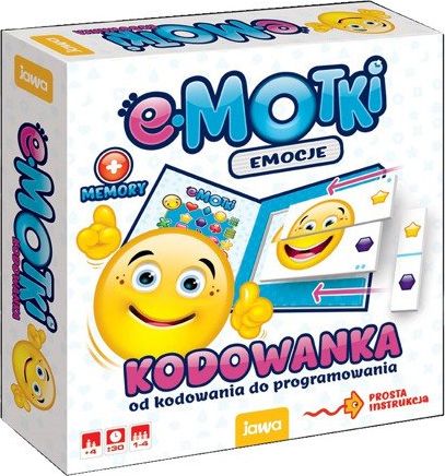 Jawa Gra EMOTKI Kodowanka GXP-721406 (5901838005067) galda spēle